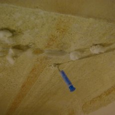 Hoštejn, 2013 - 5. Injektáž dutin